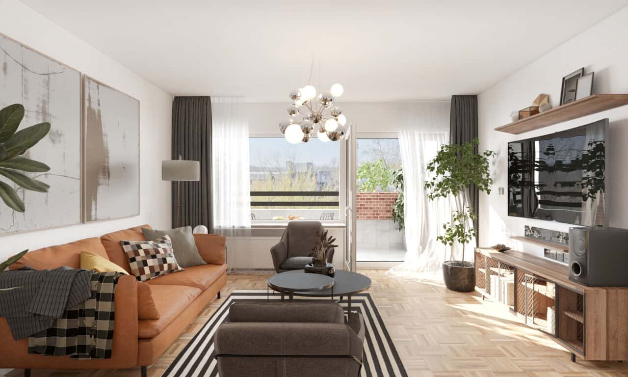 Etagenwohnung in Dortmund (Gartenstadt / Mitte) – Bild 1