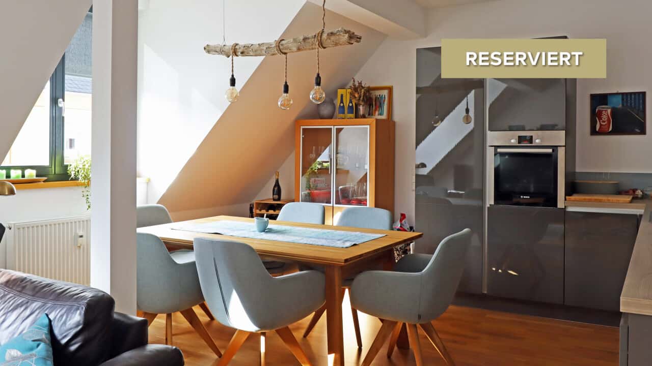 Dachgeschosswohnung in Darmstadt – Bild 1