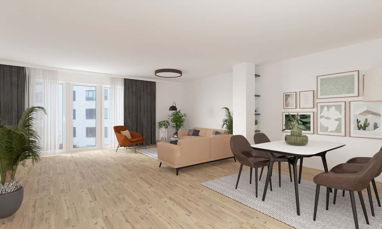 Etagenwohnung in Frankfurt – Bild 1
