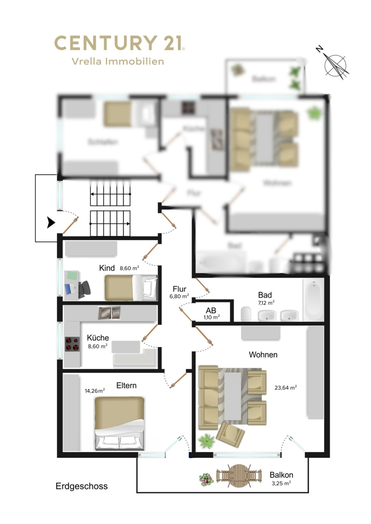 Erdgeschosswohnung in Kleve - Materborn – Bild 27