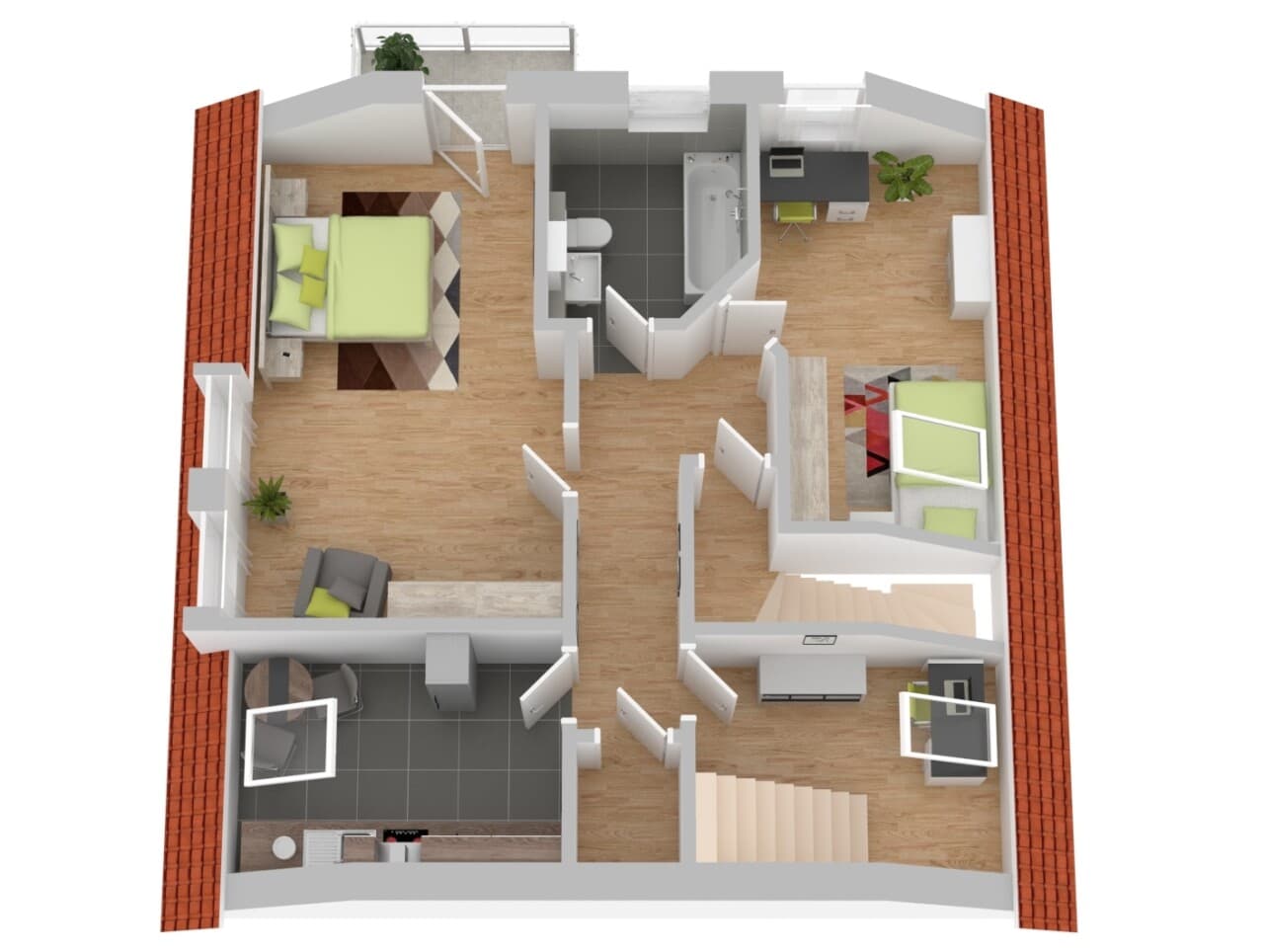 Doppelhaushälfte in Sanitz – Bild 11