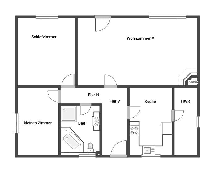 Bungalow in Leegebruch – Bild 14