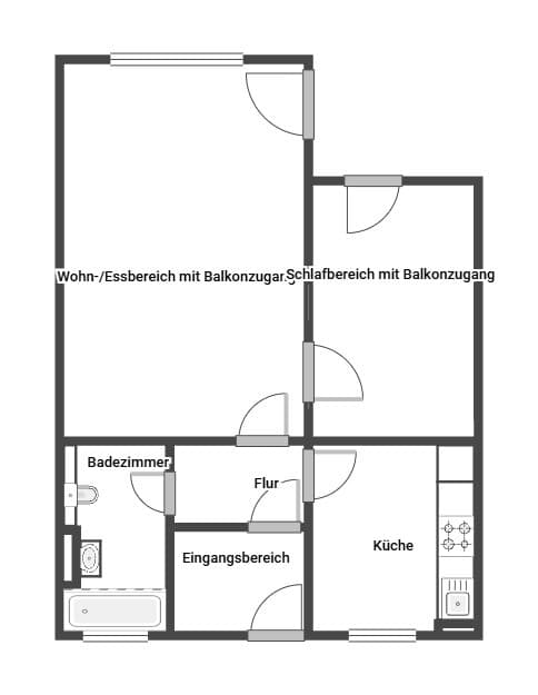 Terrassenwohnung in Leipzig – Bild 17