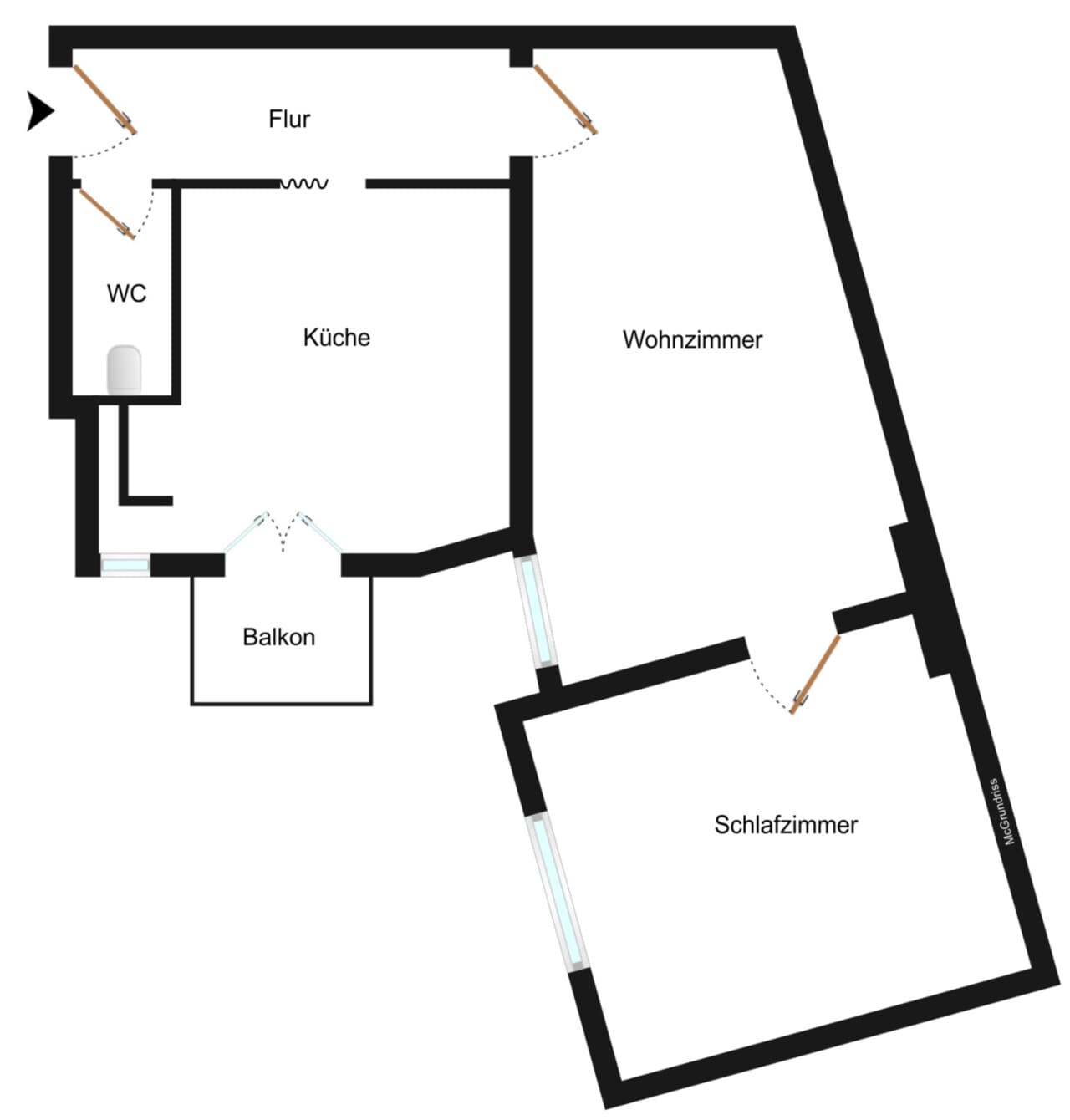 Etagenwohnung in Wiesbaden – Bild 2