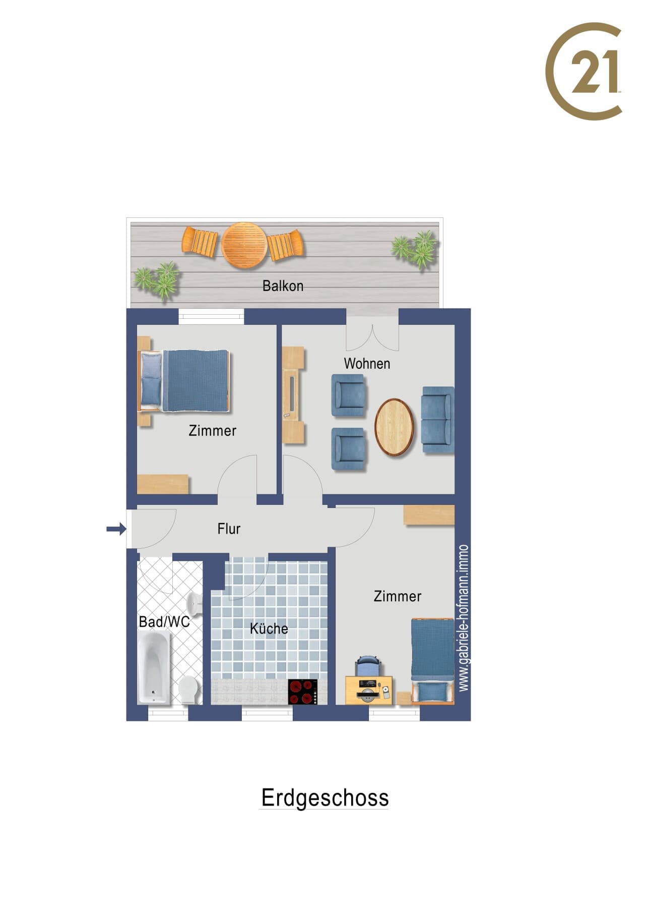 Erdgeschosswohnung in Steinen – Bild 14