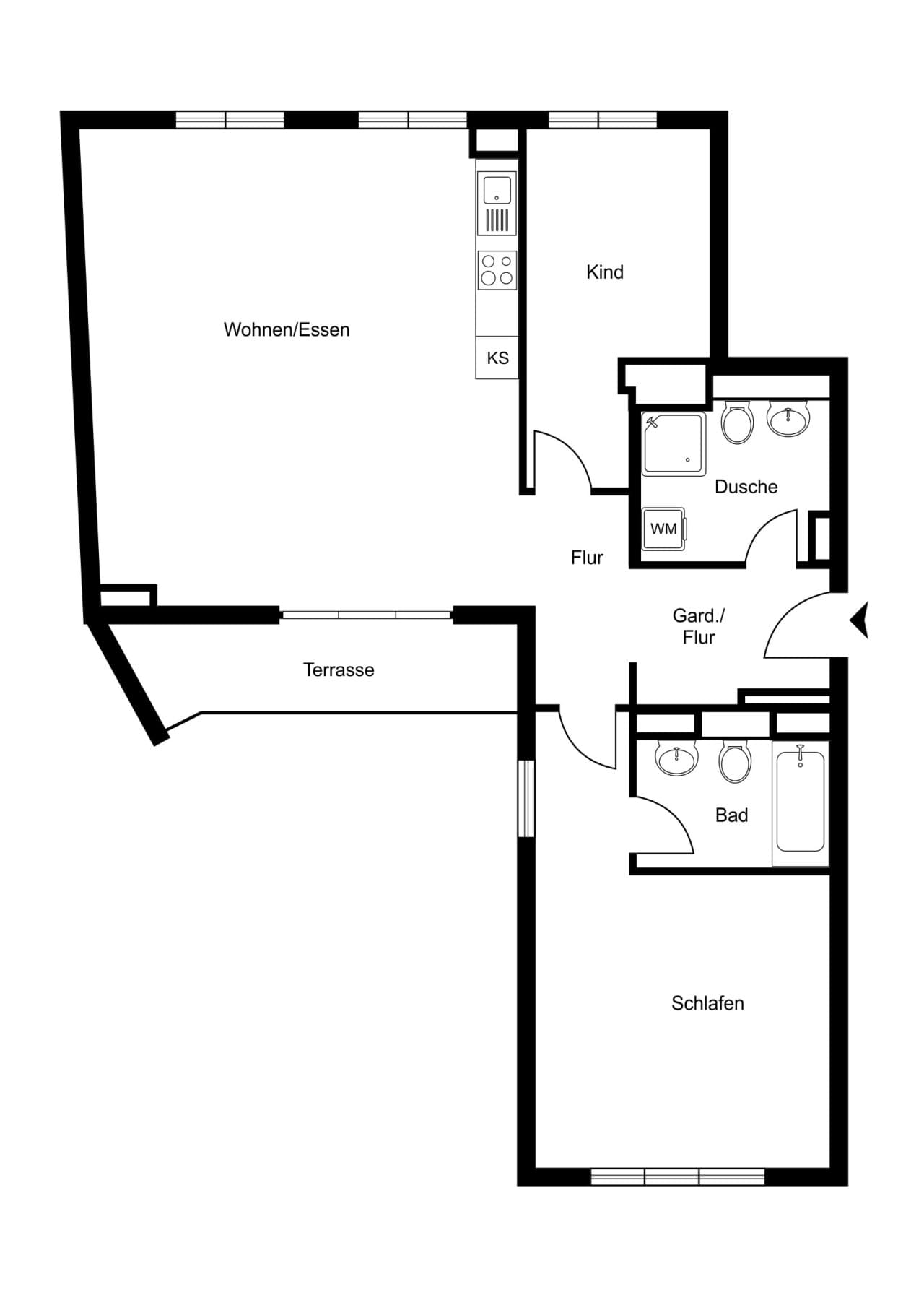 Etagenwohnung in Frankfurt am Main – Bild 8