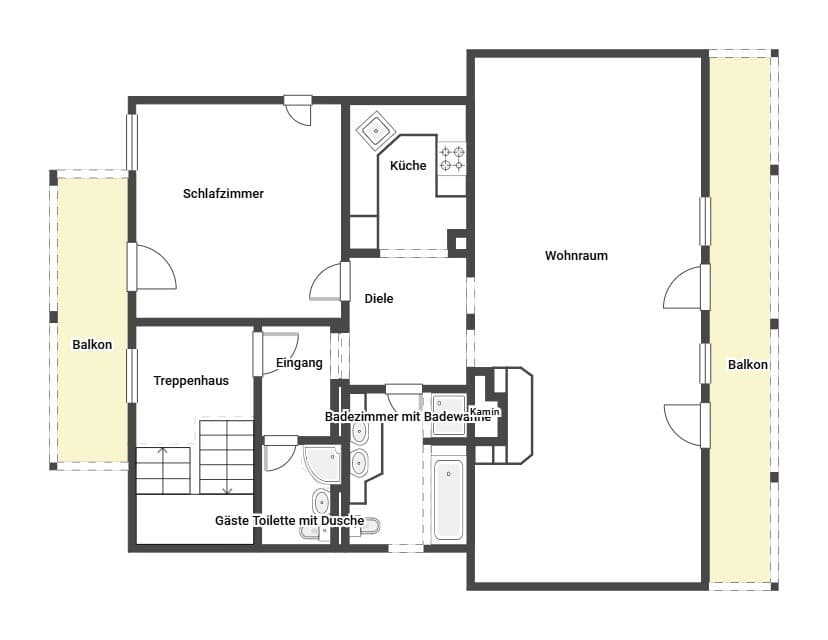 Dachgeschosswohnung in Inzell – Bild 16
