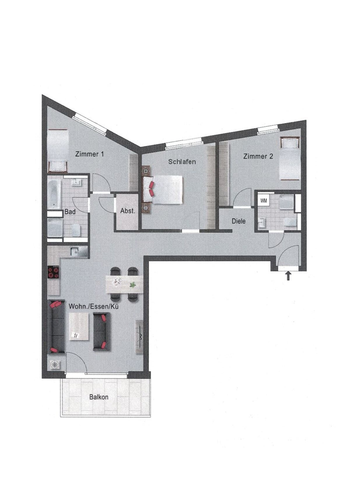 Etagenwohnung in Frankfurt – Bild 10