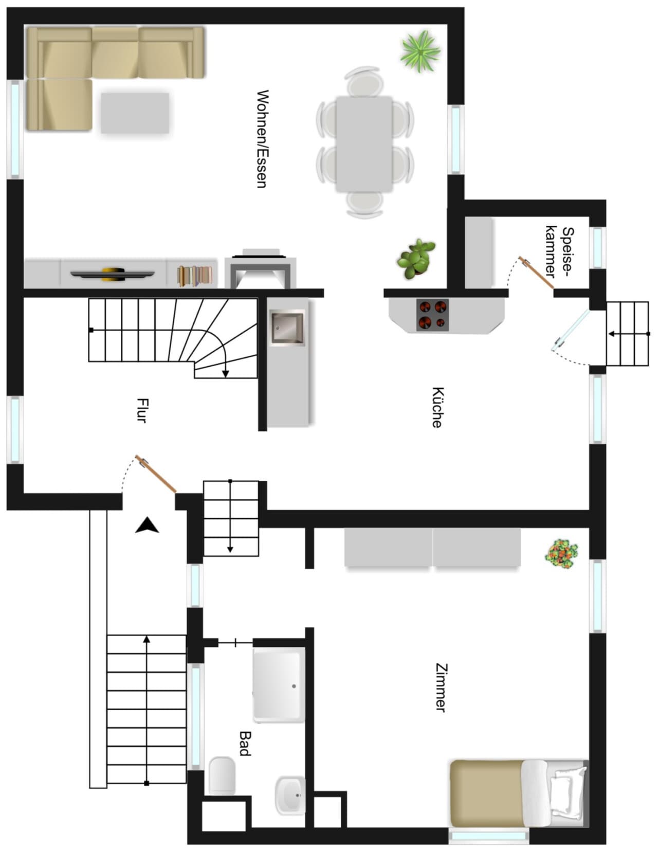 Zweifamilienhaus in Herborn-Uckersdorf – Bild 10