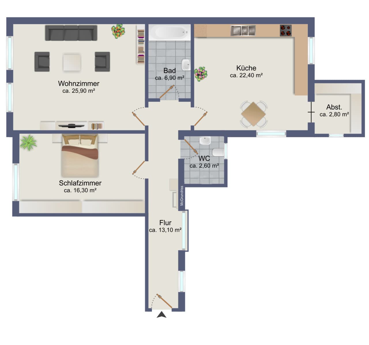 Etagenwohnung in Mannheim – Bild 10