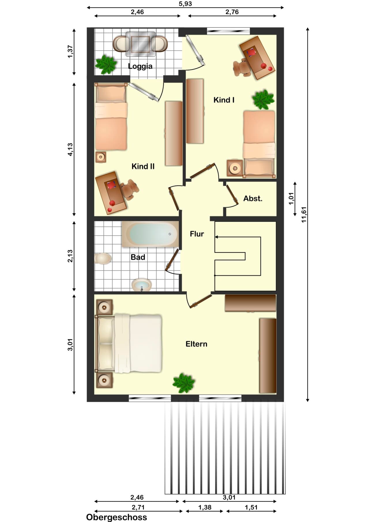 Reihenmittelhaus in Rotenburg – Bild 14