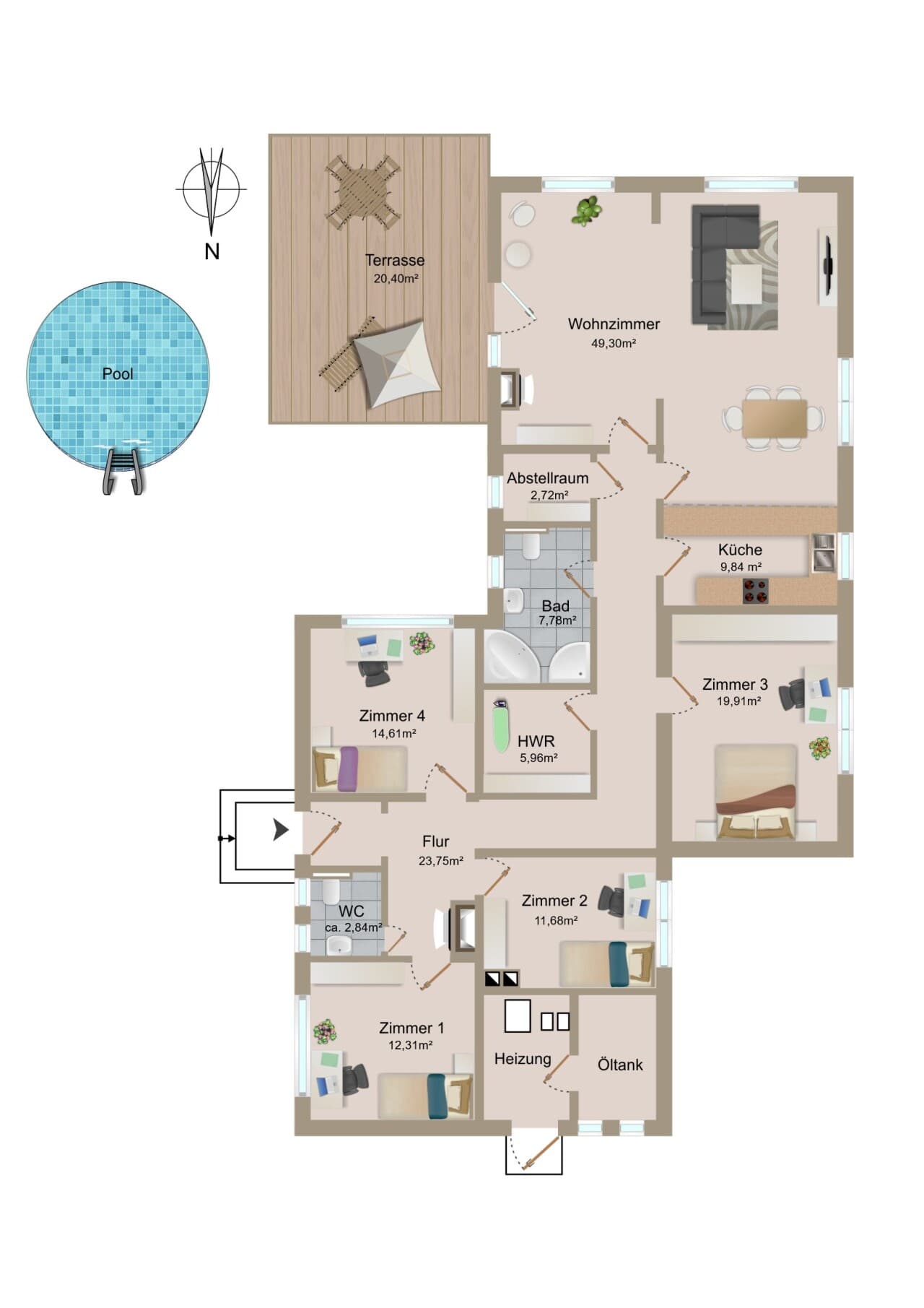 Einfamilienhaus in Axstedt – Bild 12