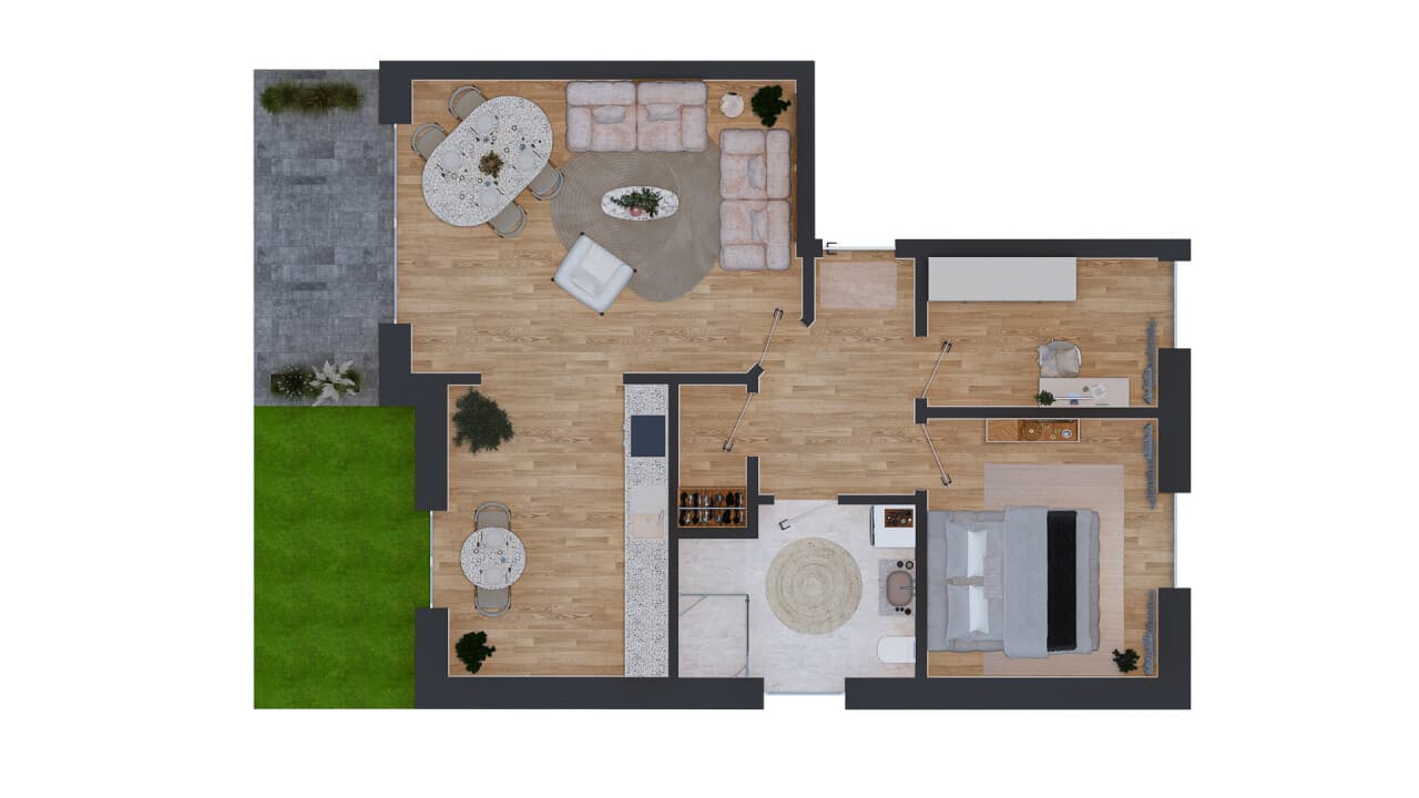 Terrassenwohnung in Thedinghausen – Bild 8