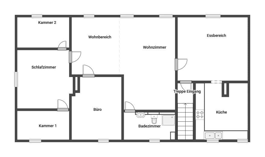 Dachgeschosswohnung in Velten – Bild 12
