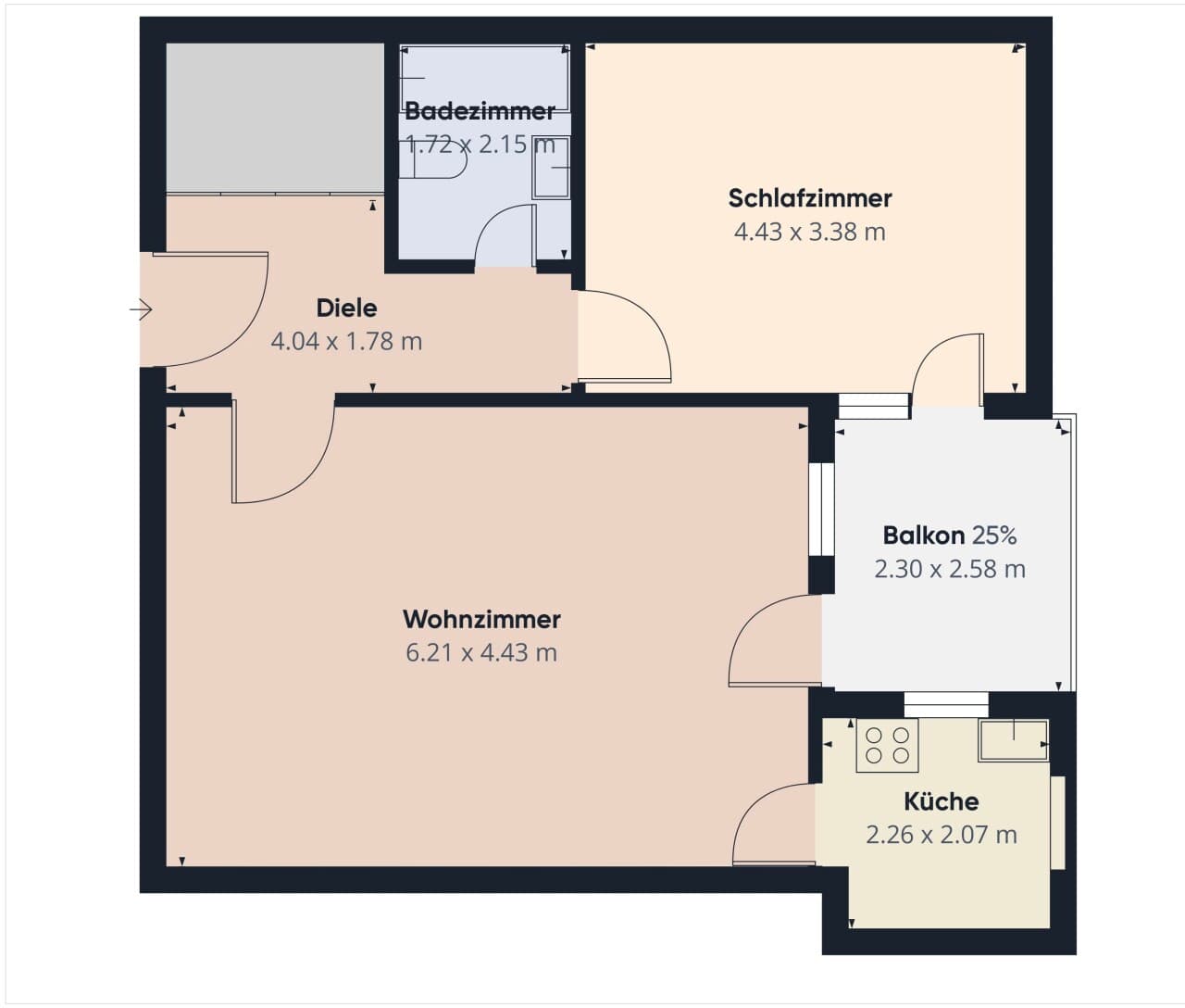 Etagenwohnung in Dudweiler – Bild 17