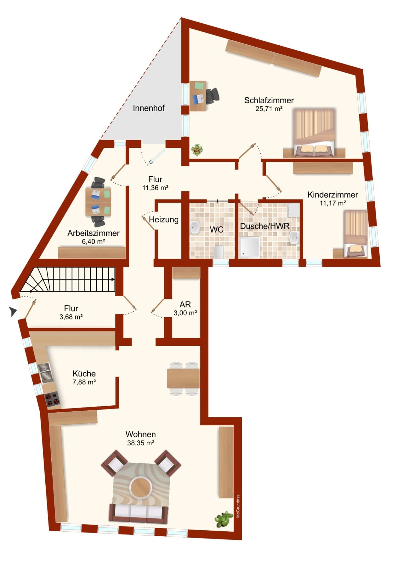 Etagenwohnung in Lambrecht – Bild 15