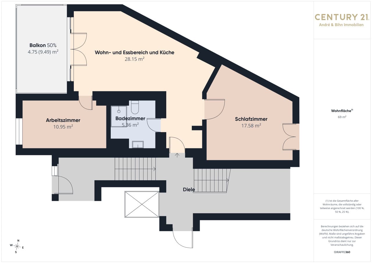 Etagenwohnung in Darmstadt – Bild 10