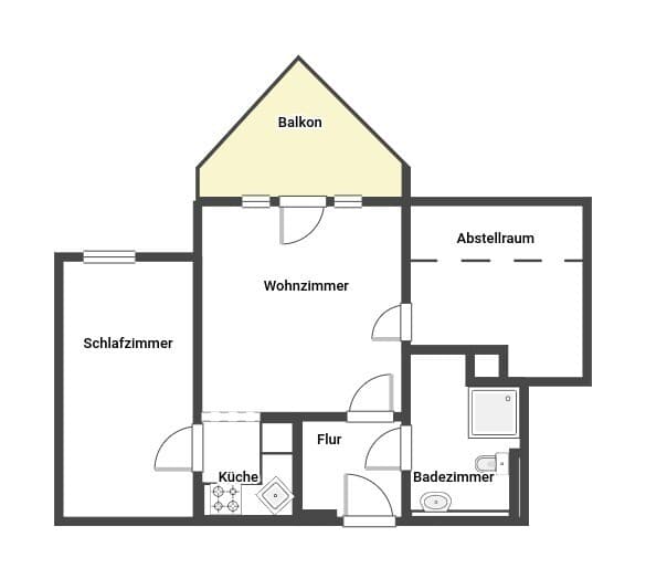 Dachgeschosswohnung in Freilassing – Bild 6