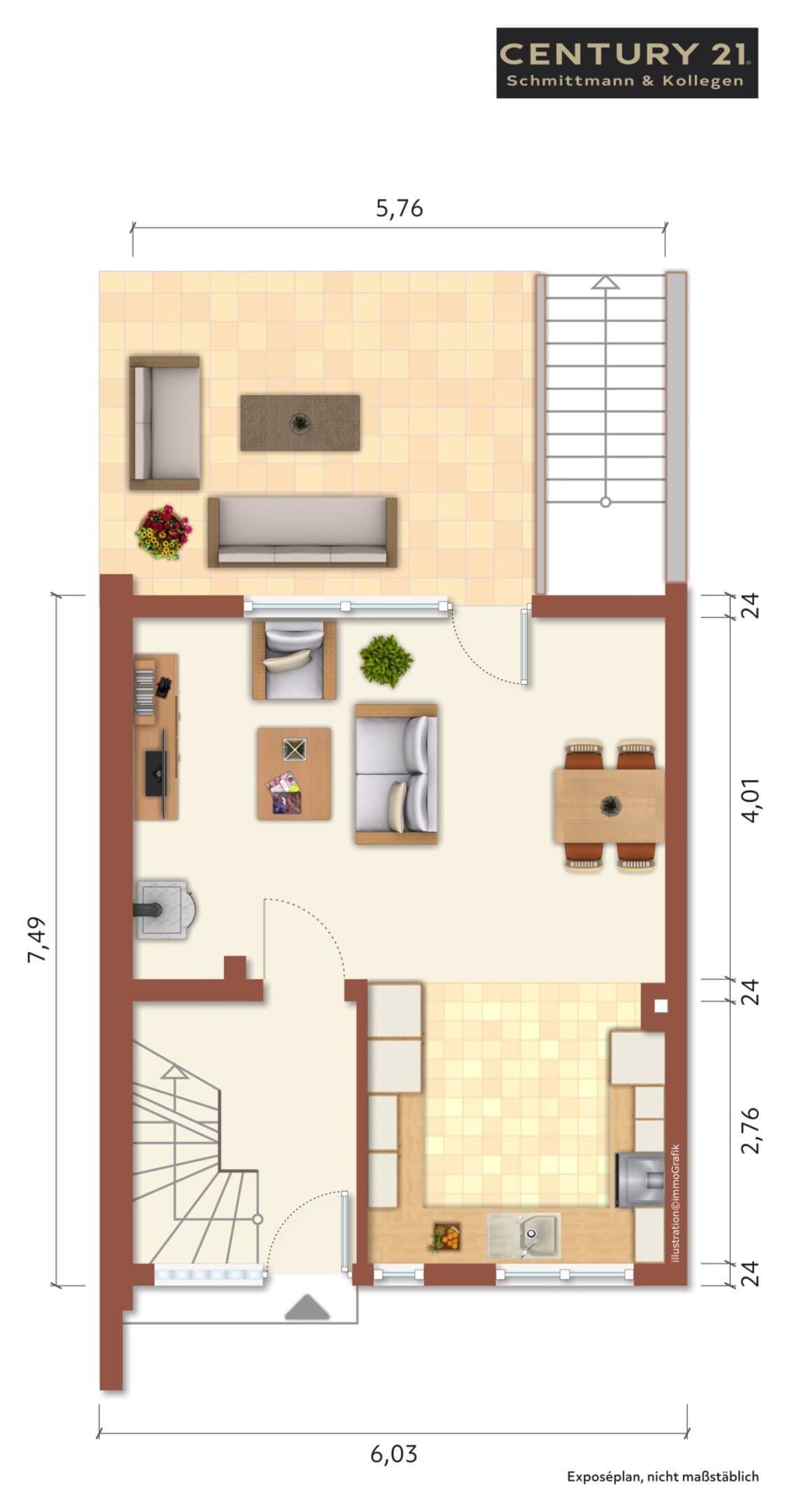 Reihenmittelhaus in Herten – Bild 16
