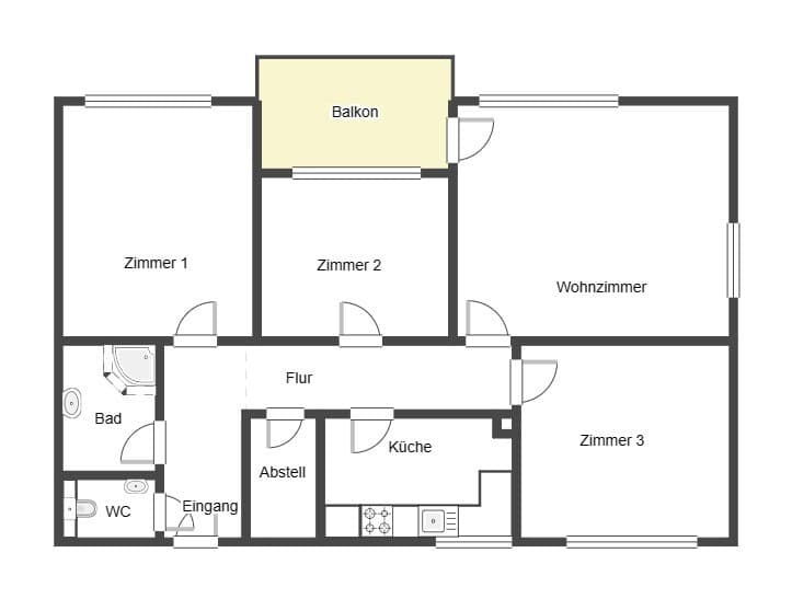 Etagenwohnung in Darmstadt – Bild 17