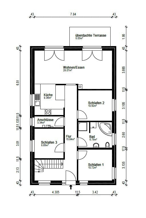 Bungalow in Achim – Bild 11