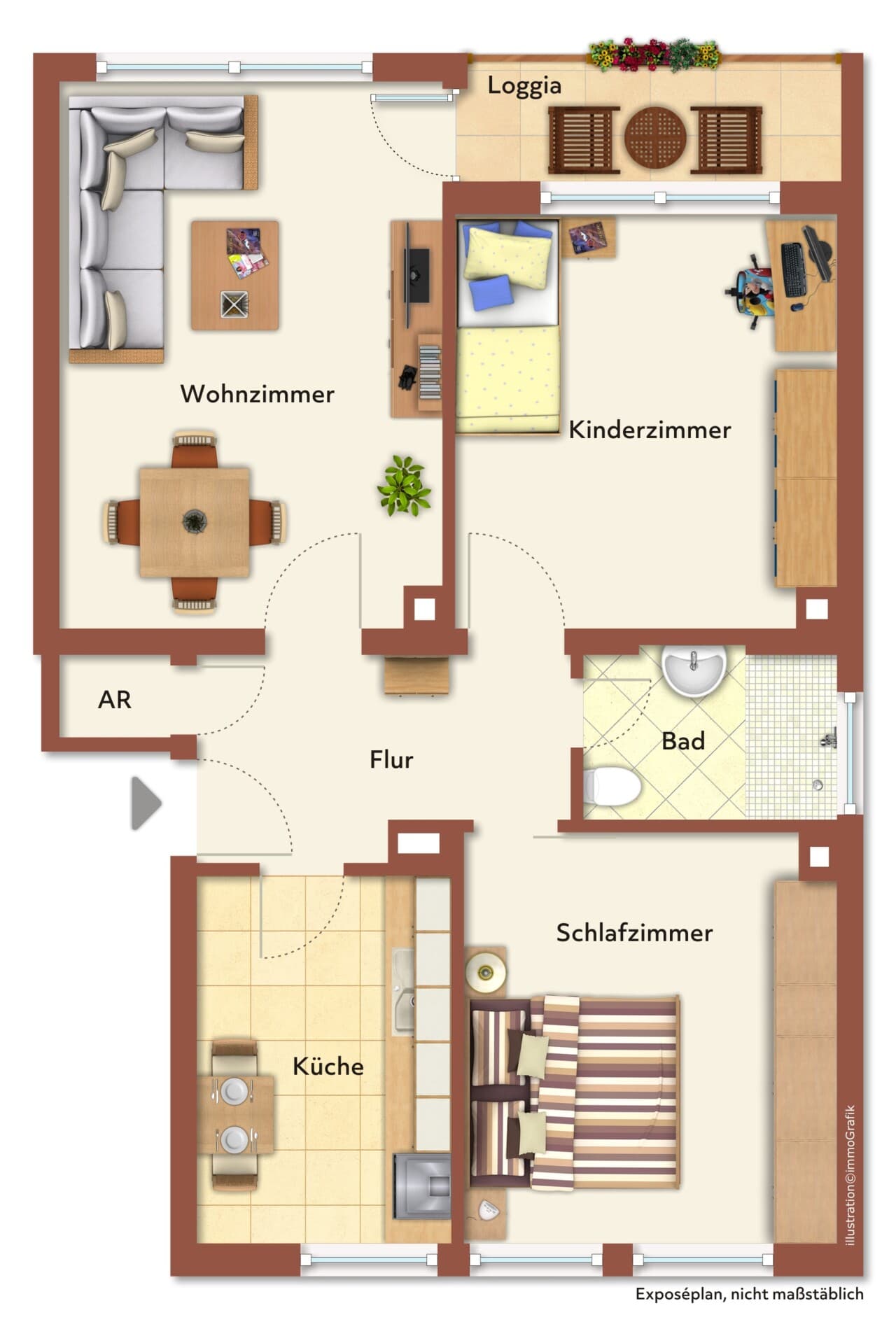 Erdgeschosswohnung in Witten- Annen – Bild 22