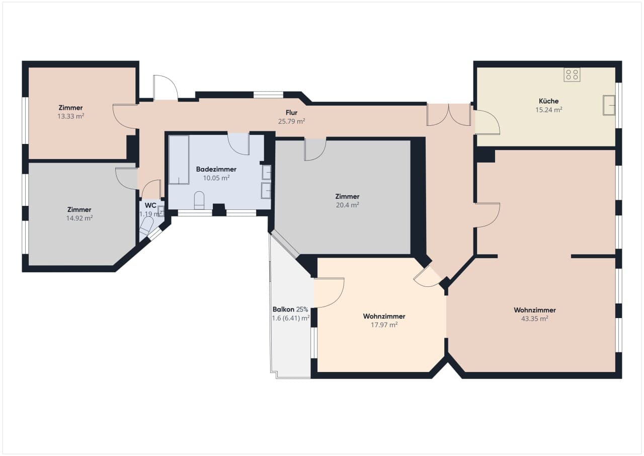 Etagenwohnung in Hannover – Bild 13