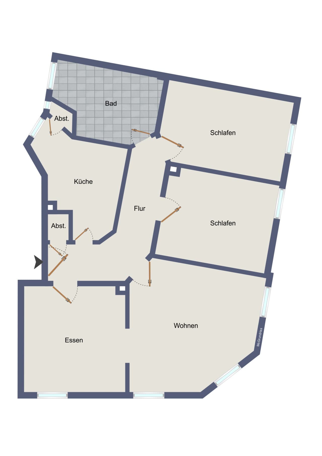 Etagenwohnung in Braunschweig – Bild 16