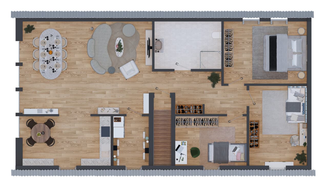 Dachgeschosswohnung in Asendorf – Bild 11