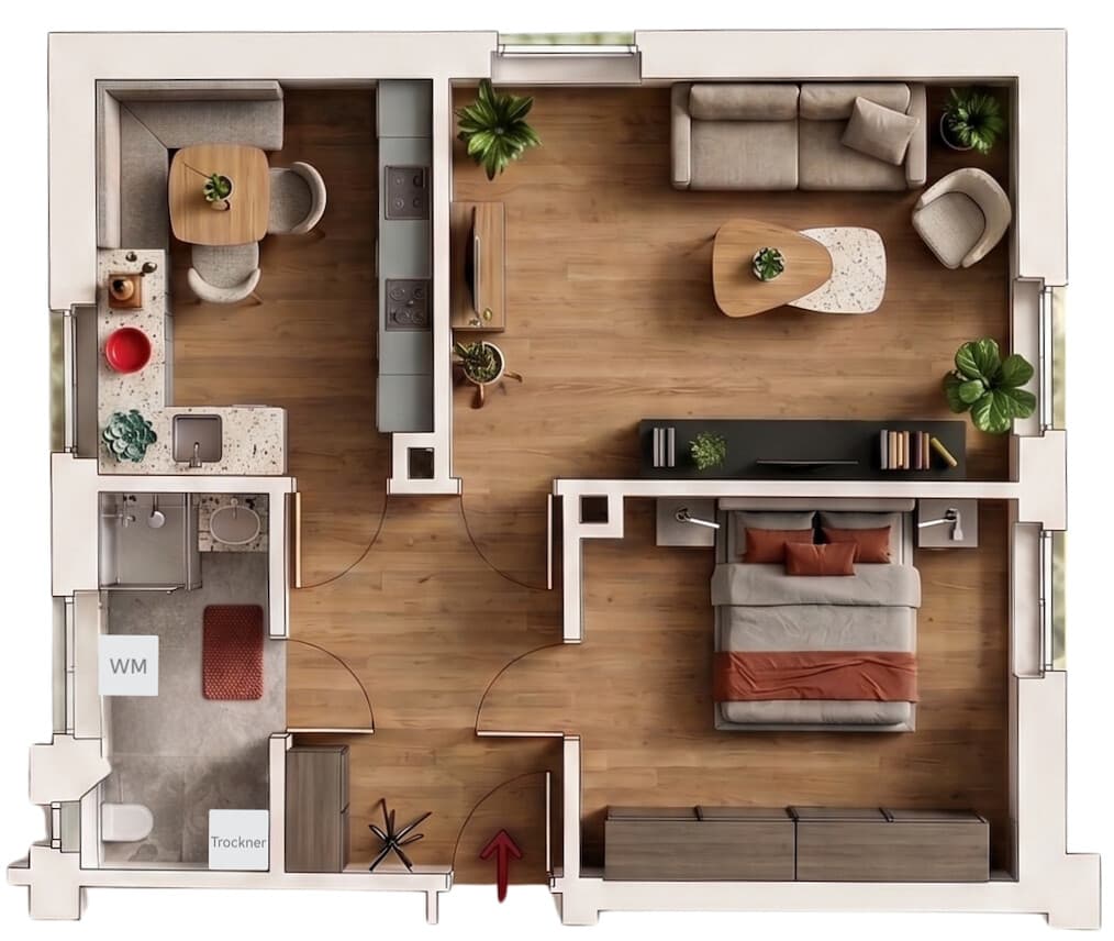 Etagenwohnung in Coswig – Bild 7
