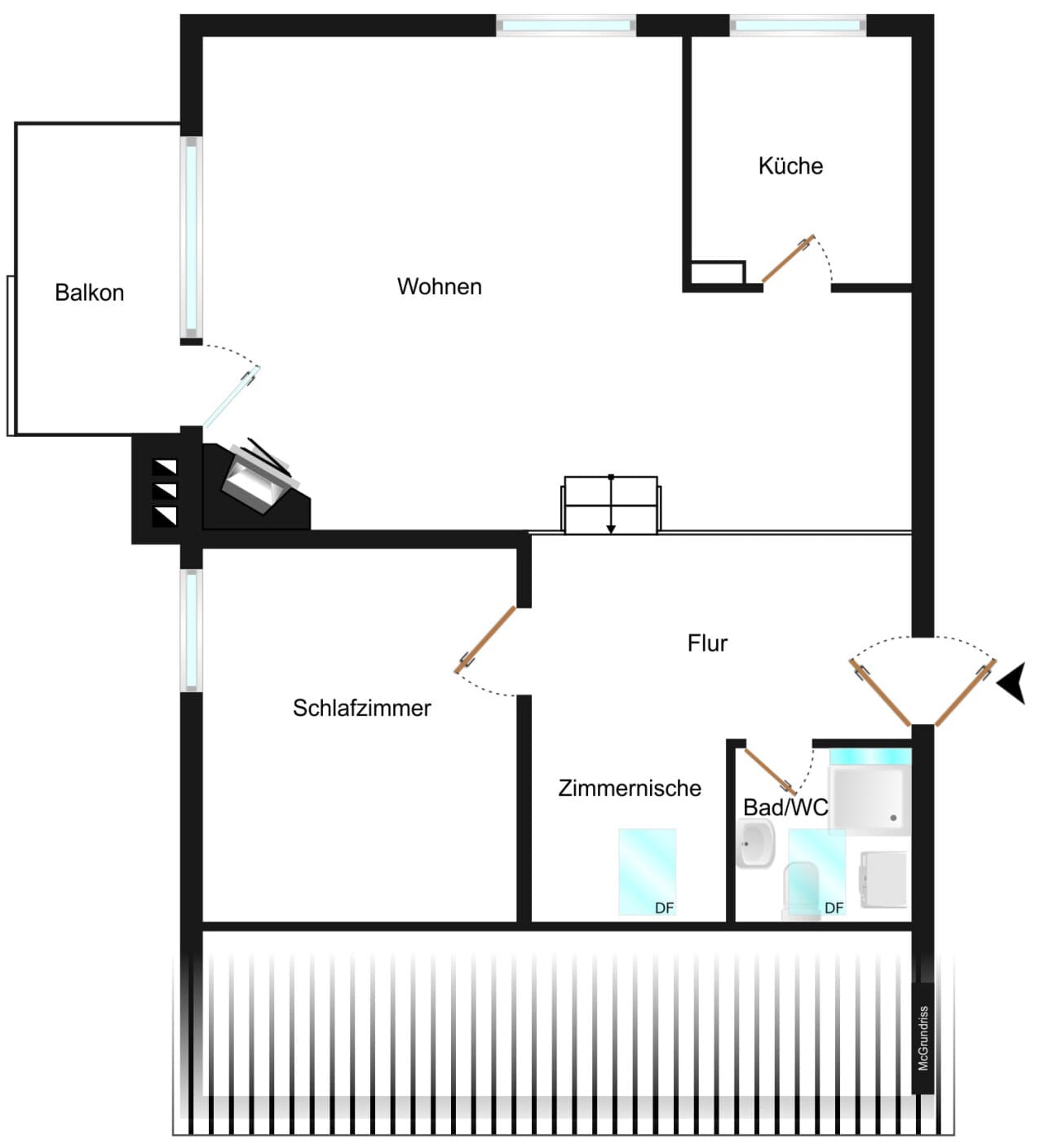 Dachgeschosswohnung in Kelkheim – Bild 5