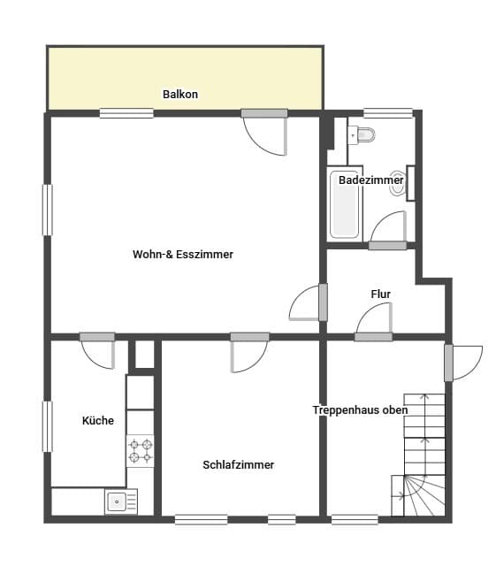 Etagenwohnung in Traunreut – Bild 7