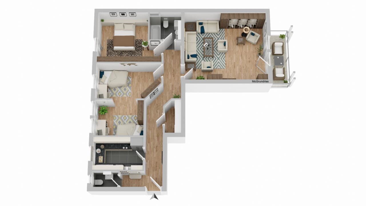 Etagenwohnung in Nürnberg – Bild 9