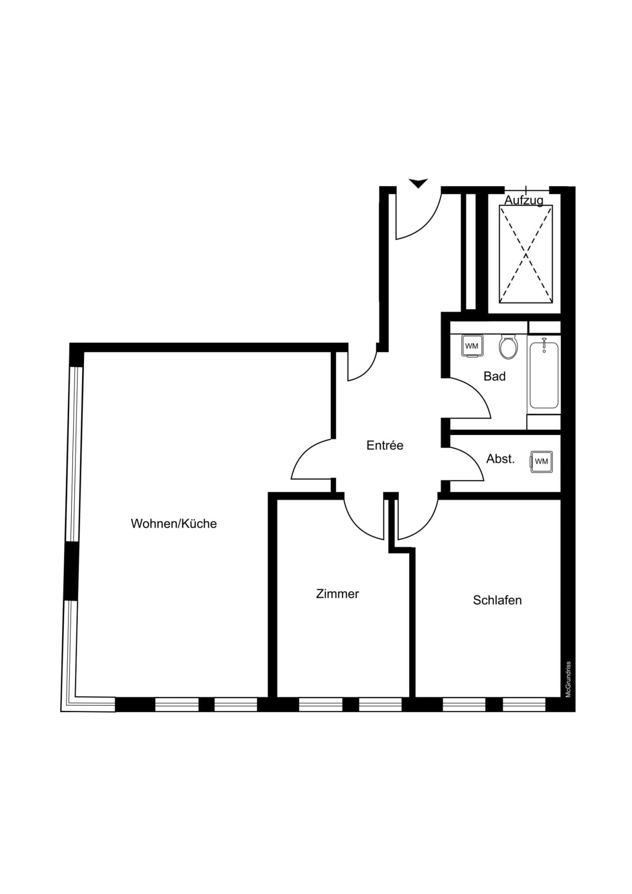 Etagenwohnung in Frankfurt am Main – Bild 10