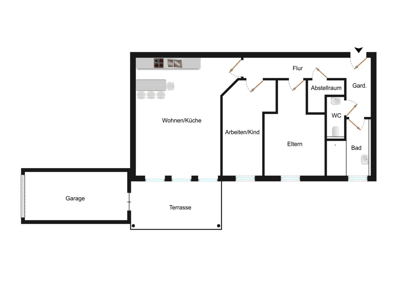Terrassenwohnung in Weyhe – Bild 9