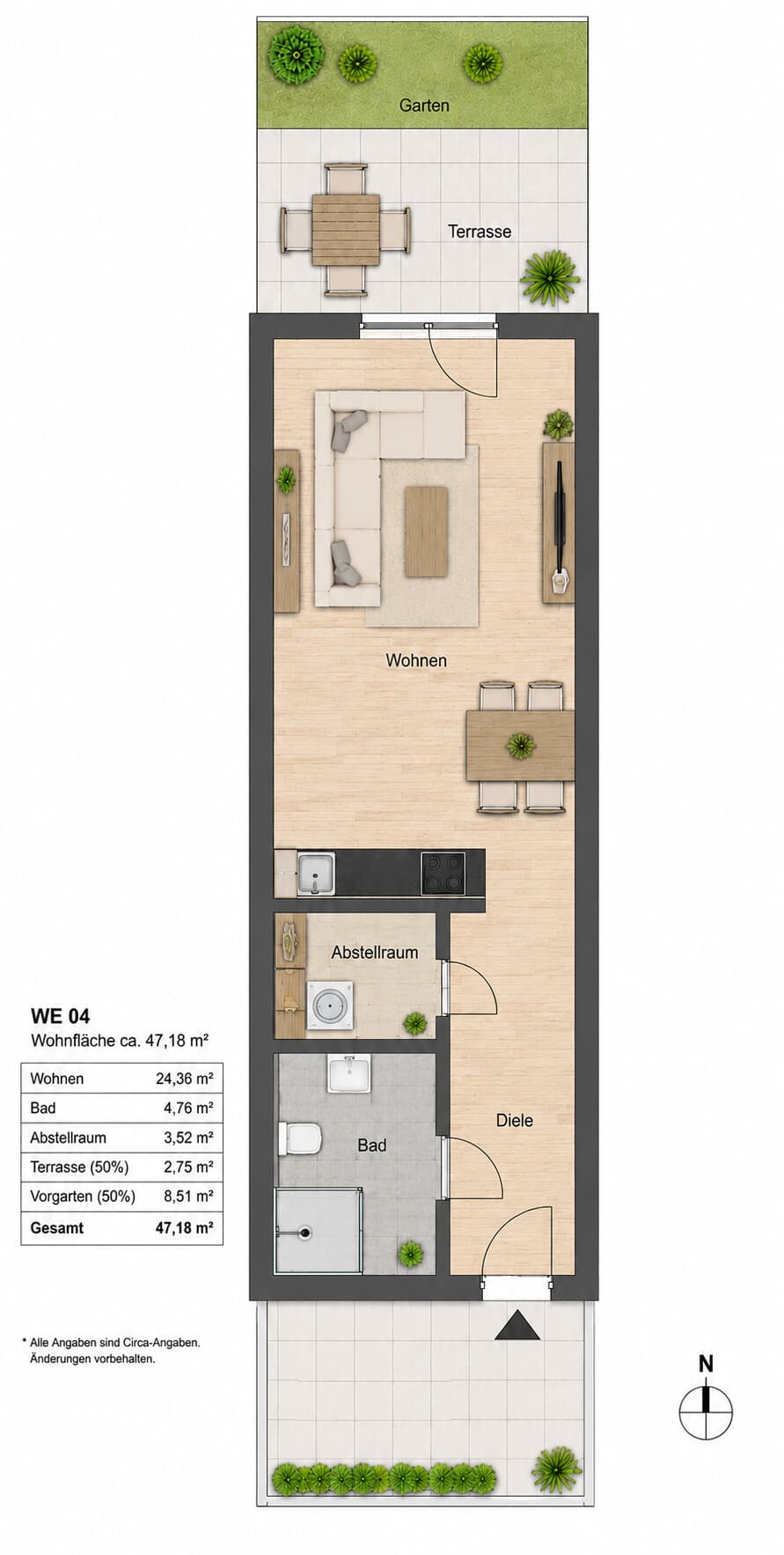 Erdgeschosswohnung in Berlin – Bild 4