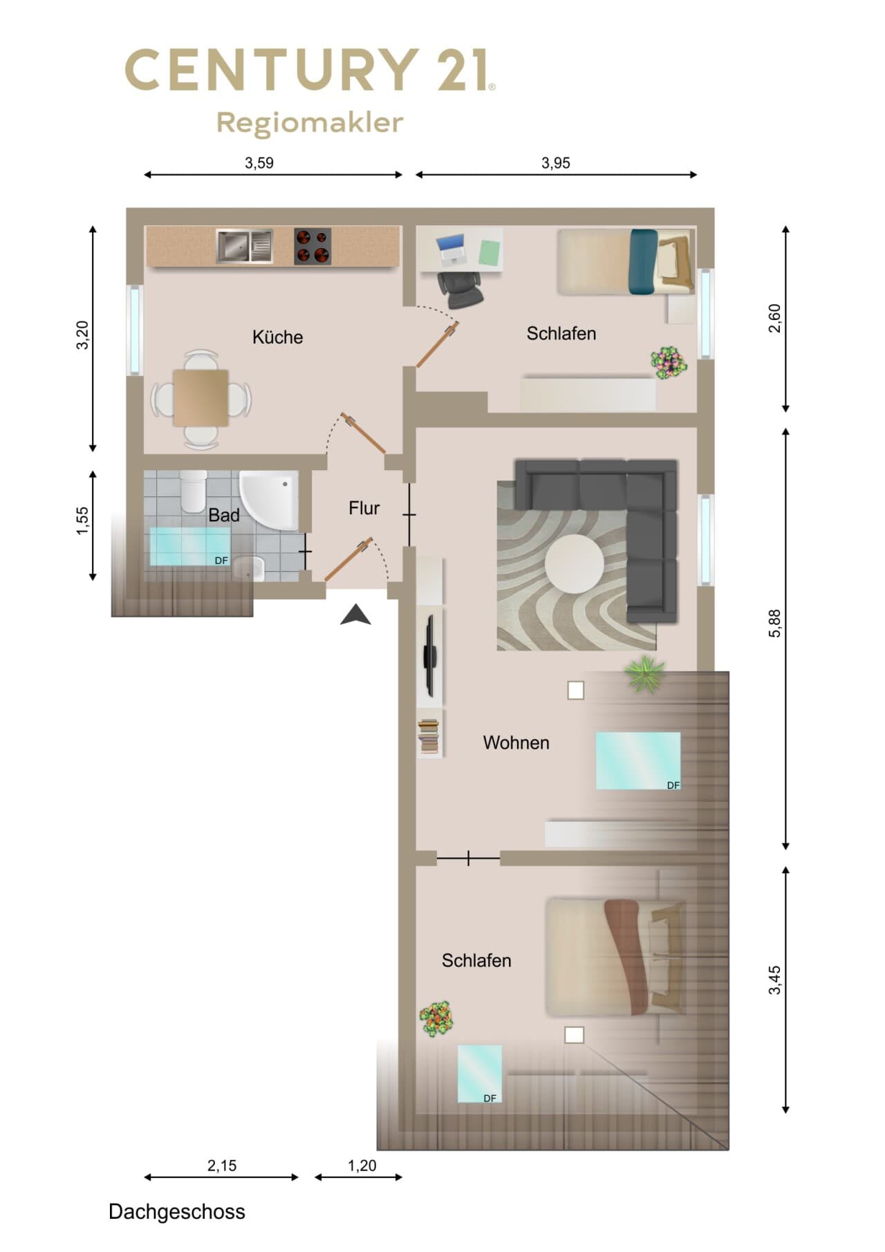 Etagenwohnung in Halberstadt – Bild 9