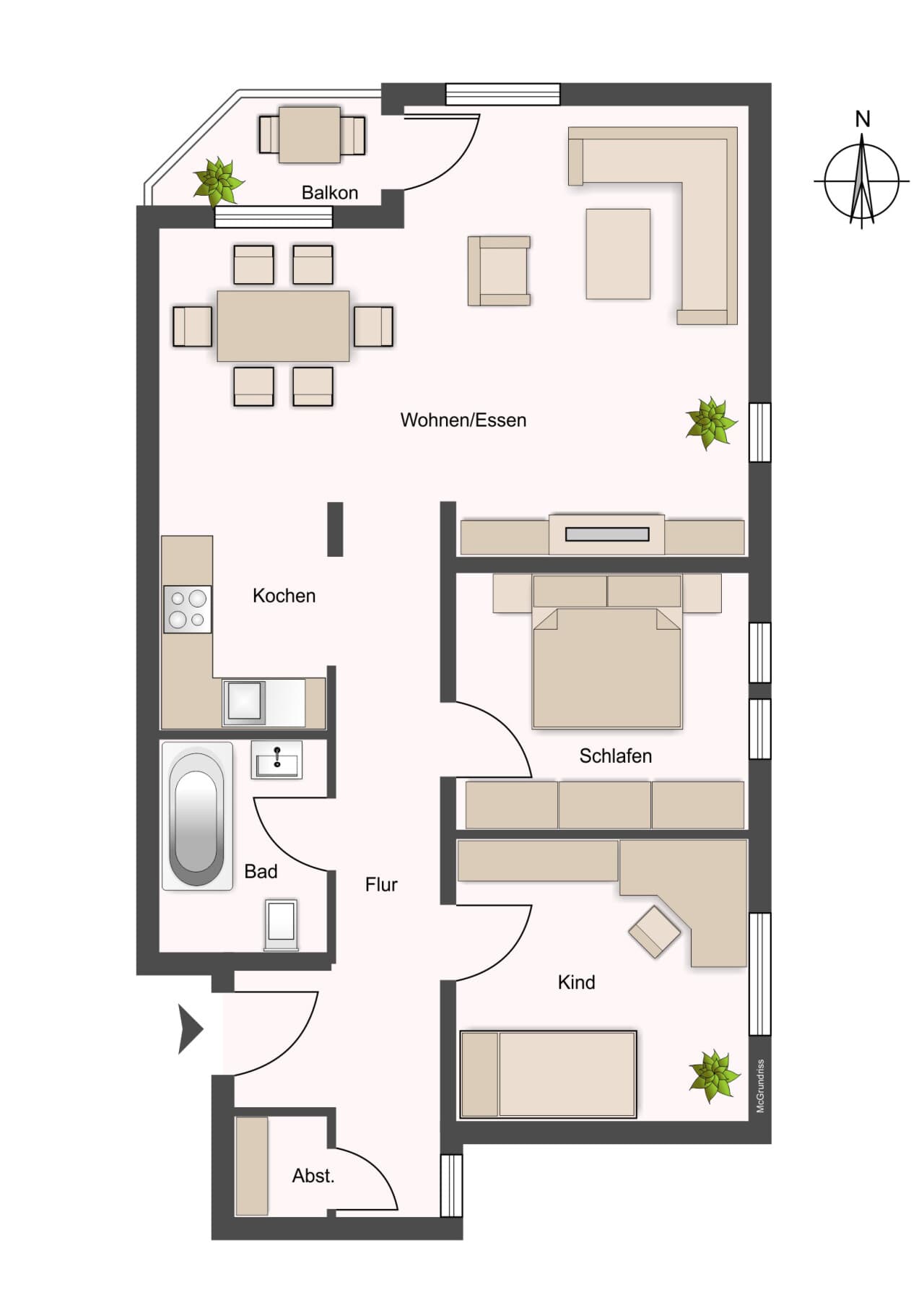 Etagenwohnung in Büttelborn Klein-Gerau – Bild 6