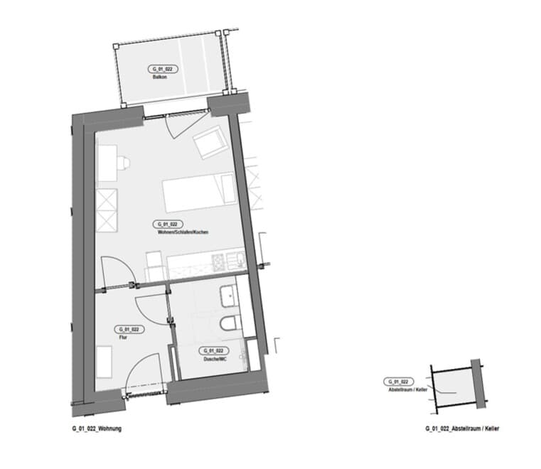 Möblierte Wohnung in Fürth – Bild 2