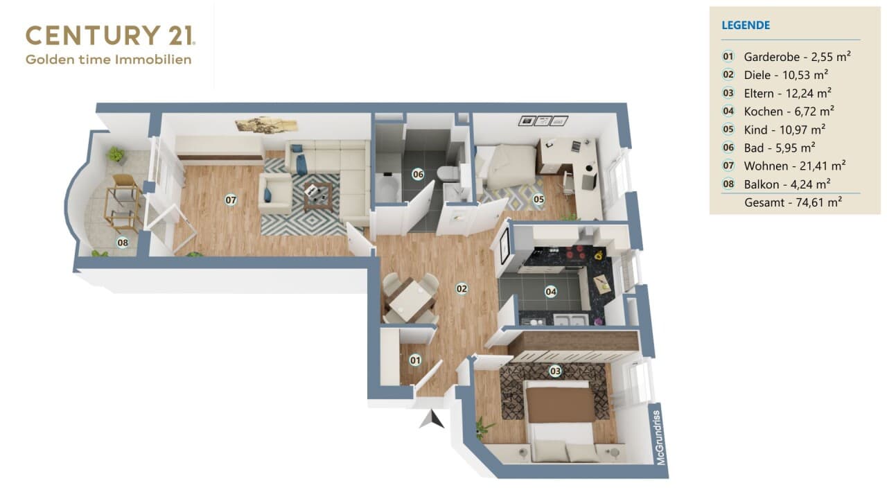Etagenwohnung in Altötting – Bild 10