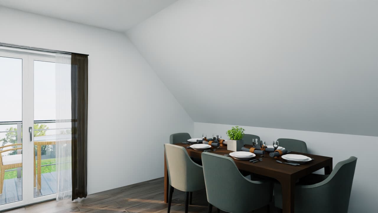 Dachgeschosswohnung in Sasbachried – Bild 2