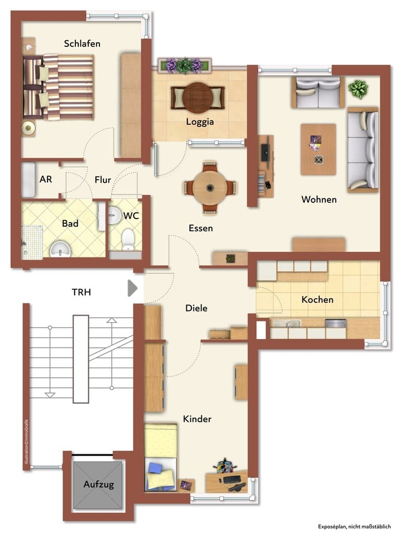 Etagenwohnung in Bochum – Bild 15