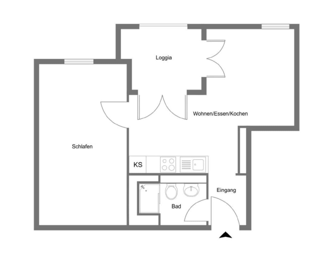 Etagenwohnung in Frankfurt – Bild 8
