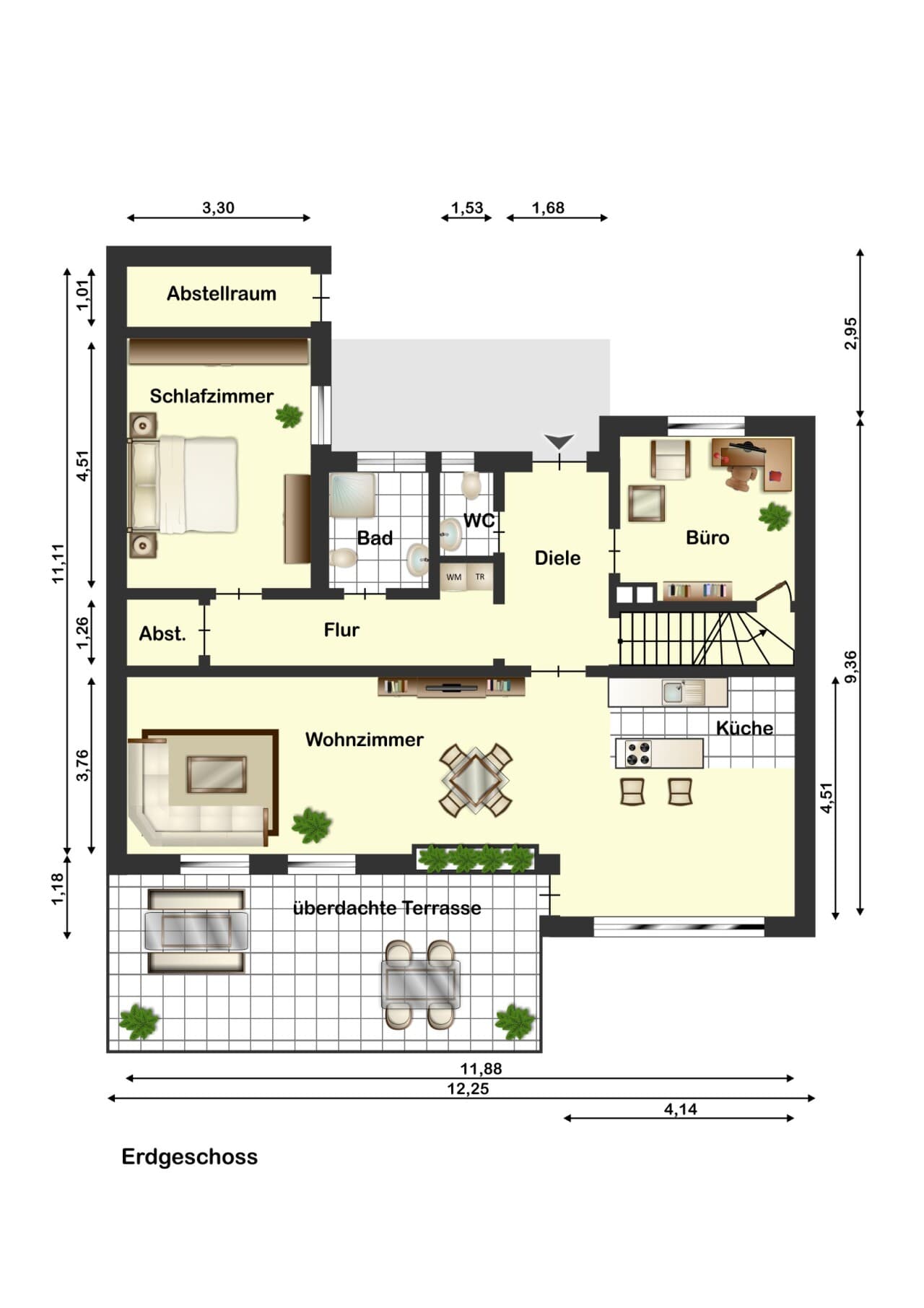 Reihenendhaus in Rotenburg – Bild 14