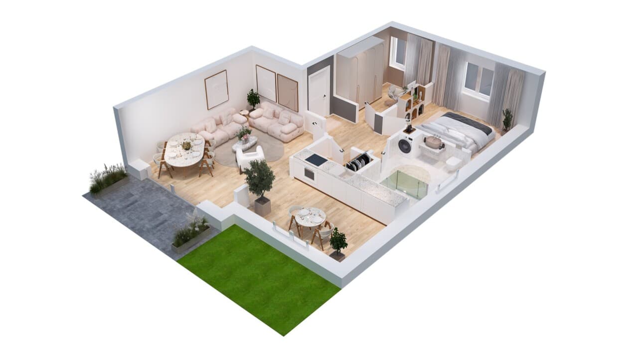 Terrassenwohnung in Thedinghausen – Bild 7