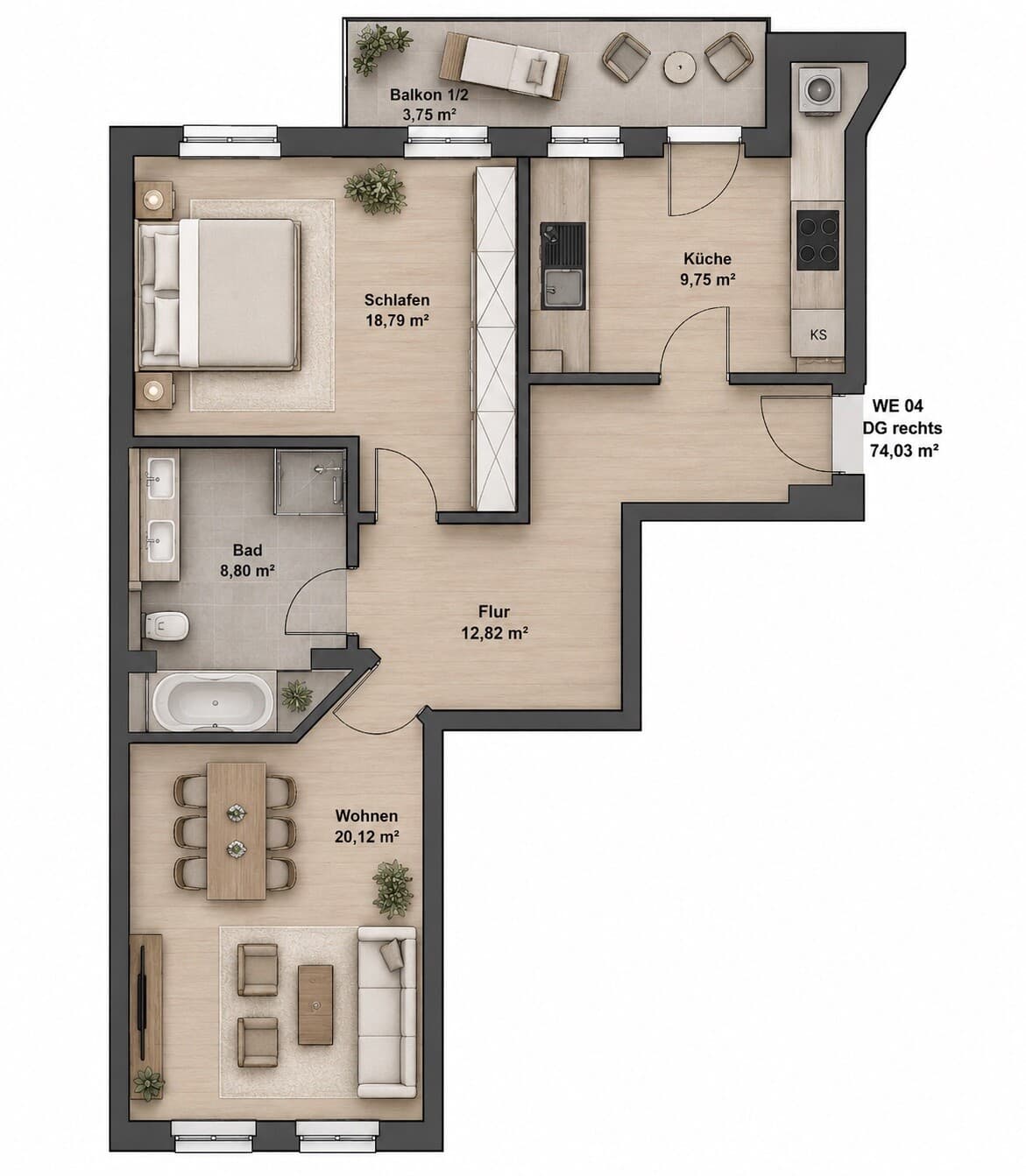 Etagenwohnung in Leipzig – Bild 26