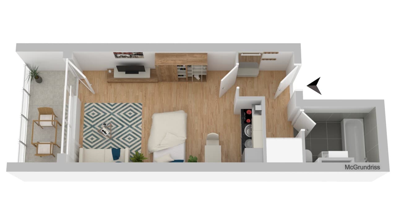 Etagenwohnung in Nürnberg – Bild 4