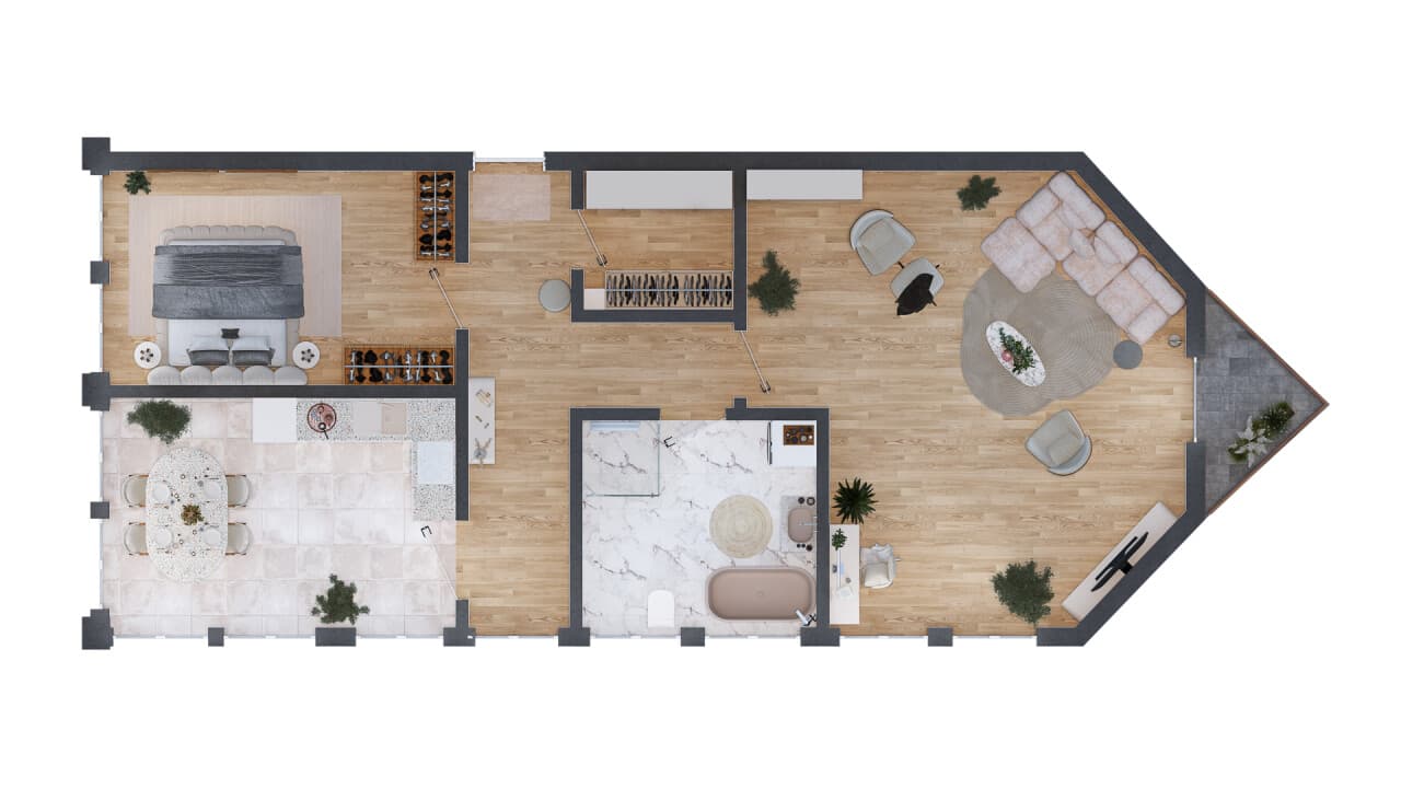 Etagenwohnung in Verden / Aller – Bild 4
