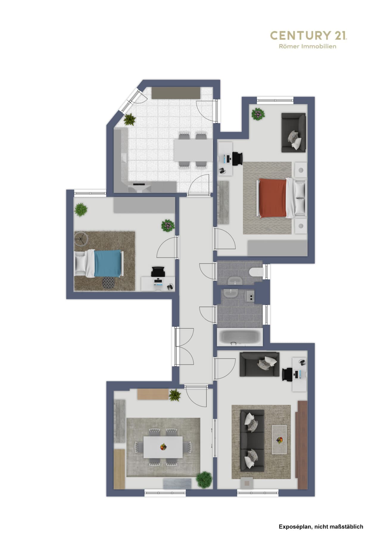 Erdgeschosswohnung in Münster – Bild 4