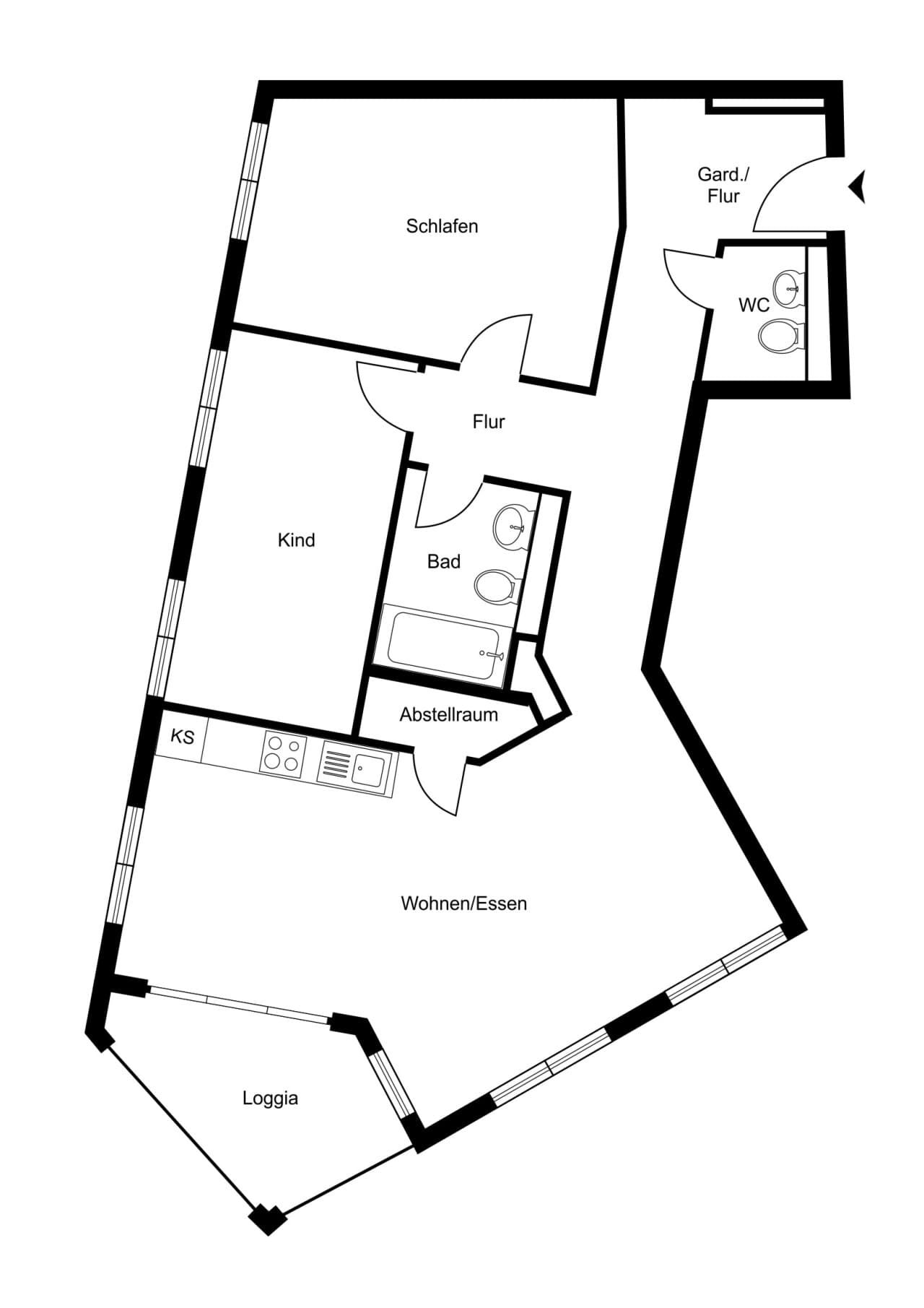 Etagenwohnung in Frankfurt am Main – Bild 10
